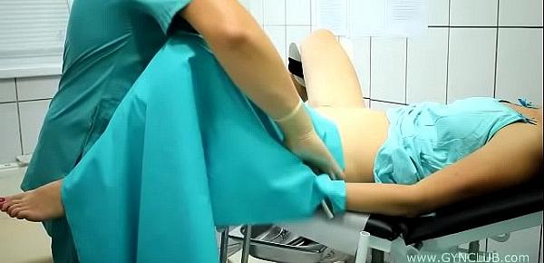  beautiful girl on a gynecological chair (33-2)